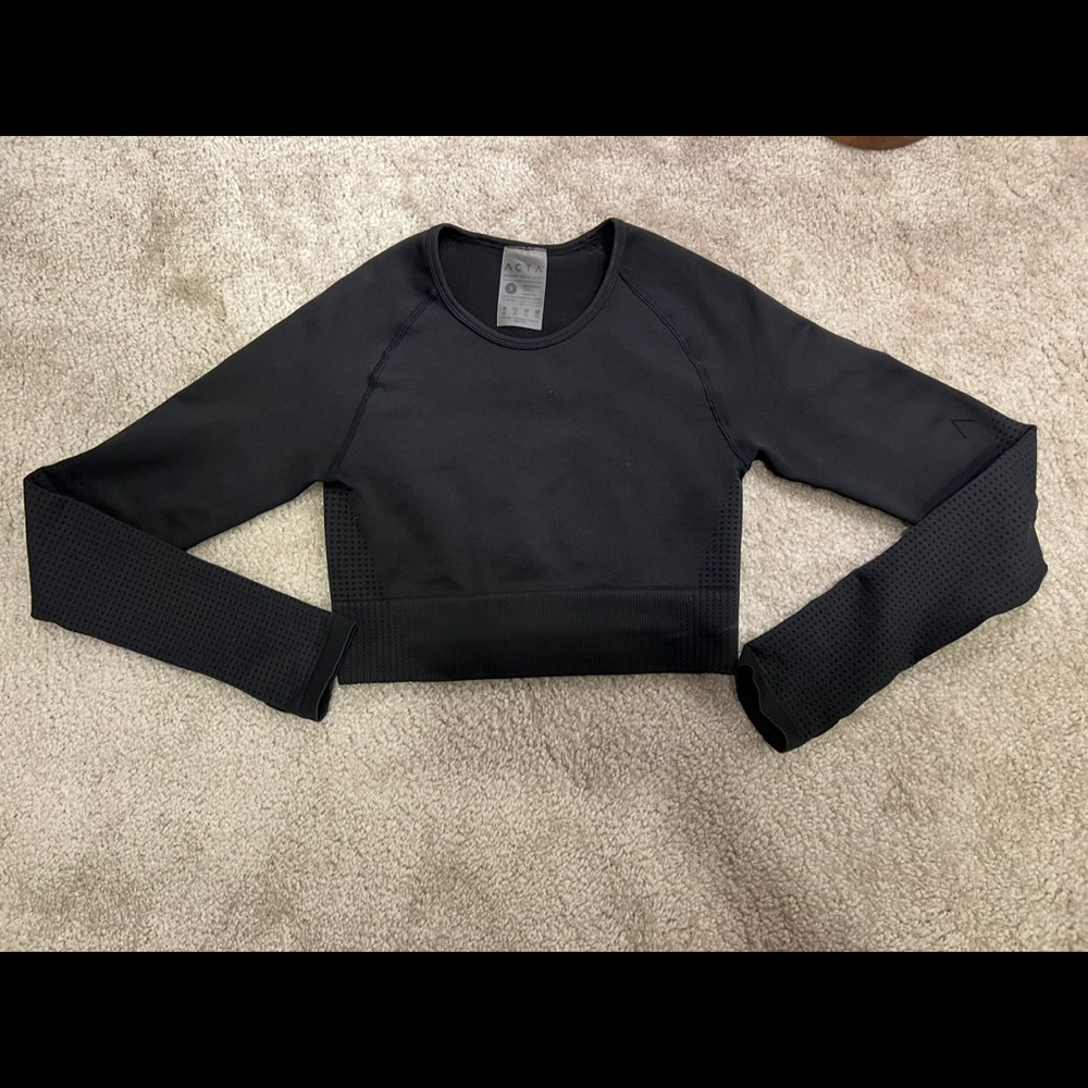 Black workout Women's Top